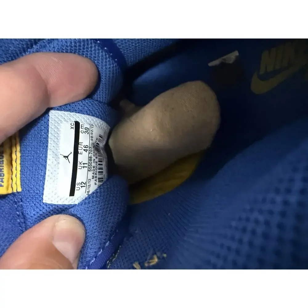 Jordan 1 Retro High OG Laney US Size 12 2013 Release Super Clean Worn Once Wbox